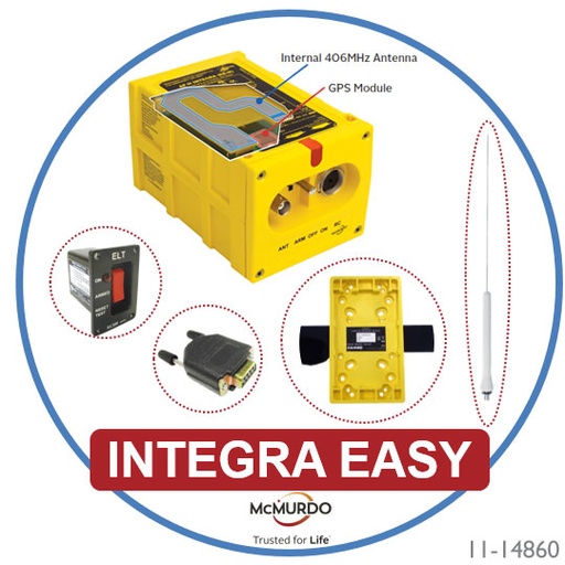 [RX1-11-18968] Kannad Integra Easy With Rod Antenna Evo USA