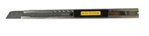[RX1-12-02963] Olfa Svr-1 Stainless Steel Slide Lock Utility Knife
