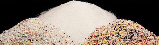 [RX1-12-03811] Type 3 Melamine Blasting Abrasive 25 Lb Bag