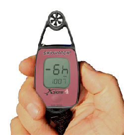 [RX1-13-04762] SKYWATCH XPLORER 4 ANEMOMETER THERMOMETER W/ COMPASS