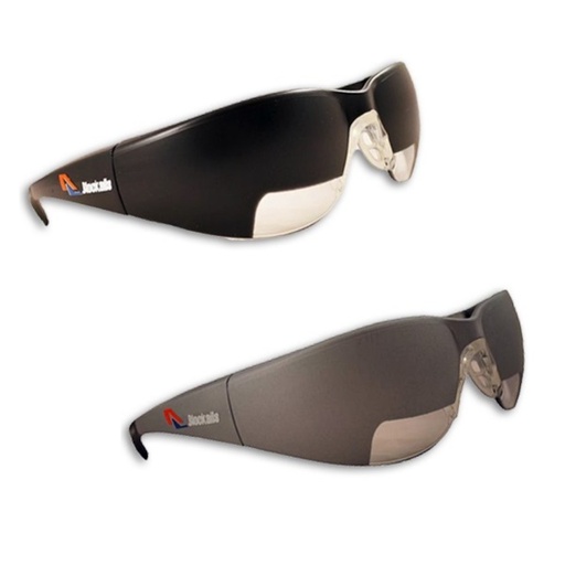 [RX1-13-06240] Blockalls Training Glasses Black/Clear