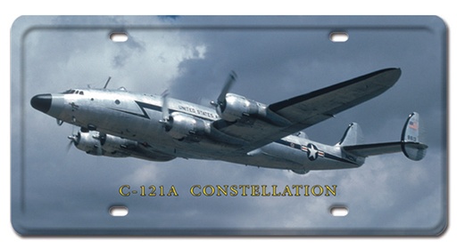 [RX1-13-08219] Constellation Metal License Plate 12X6
