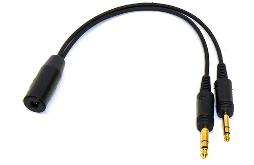 [RX1-13-09307] Rugged Air Helicopter To Dual GA Adapter