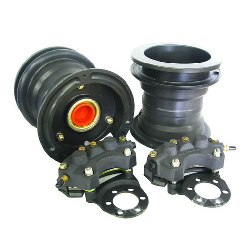 [RX1-06-02830] 3 Bolt Wheel And Brake Kit 1.5 Axle