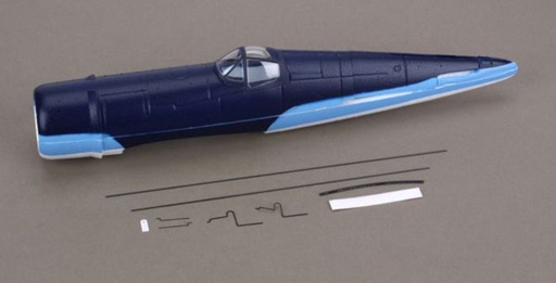 [RX1-13-18706] F4U CORSAIR BARE FUSELAGE WITH CANOPY