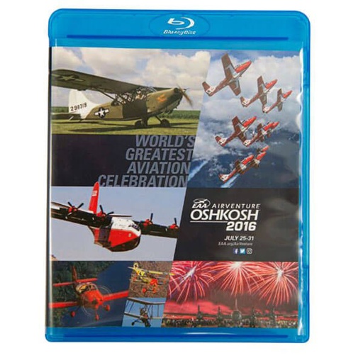 [RX1-13-21968] Blu-Ray/Dvd EAA Airventure 2016