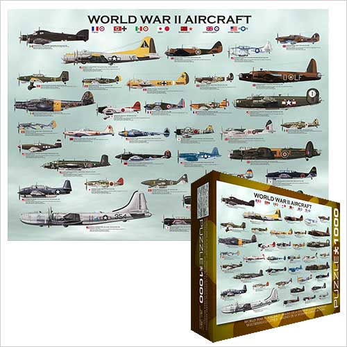 [RX1-14-00979] World War II Aircraft Puzzle