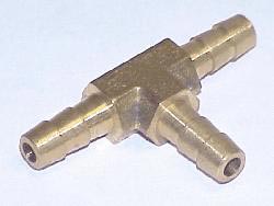 [RX1-15-04626] Brass Barb 1/4 I.D. Tee Fitting