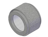 [RX1-BA106] Brackett Aero Air Filter Complete Assembly BA-106