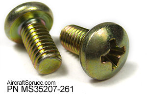[RX1-MS35207-267] Machine Screw MS35207-267
