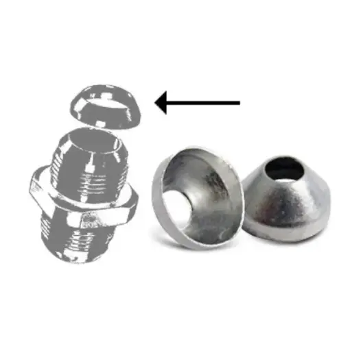 [RX1-04-05006] Del Fitting Seal 3/8 OD Aluminum