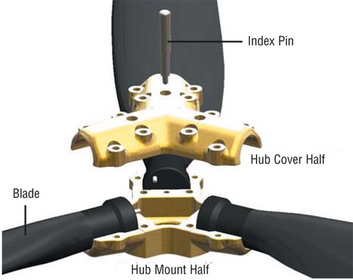 [RX1-05-11031] Sensenich Prop Hub For 2GoM72G0M8