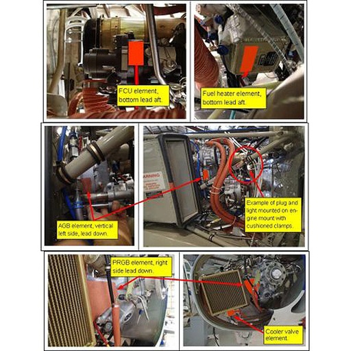[RX1-05-14770-1] Tanis Fixed Wing Preheat Kit With Adhesive C208B 230V TA3049-2
