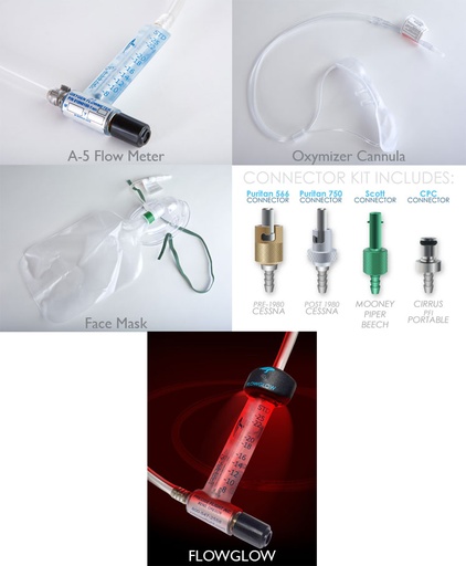 [RX1-05-14888] Precise Flight Solopack Personal Oxygen Pack