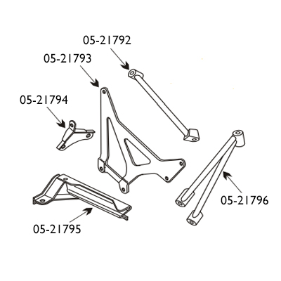 [RX1-05-21795] Aerotar PA23-205T Heat Sheild Manifold