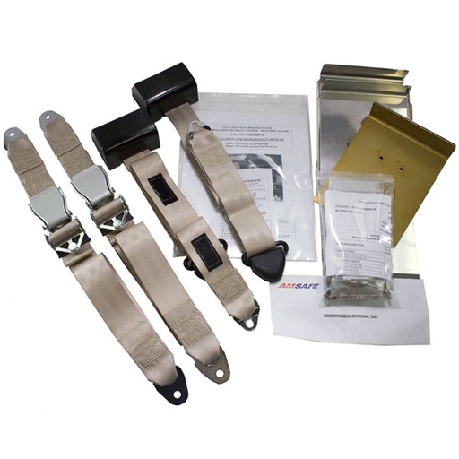 [RX1-05-22930] BE19-IR TAN FRONTINERTIAL REEL EQUIPPED RESTRAINT STC SA04310CH
