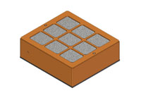 [RX1-08-01248] Brackett Aero Element Air Filter BA-7005 For BA-7010