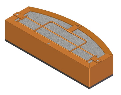 [RX1-08-13169] Brackett Aero 2102 Grill For BA-2110