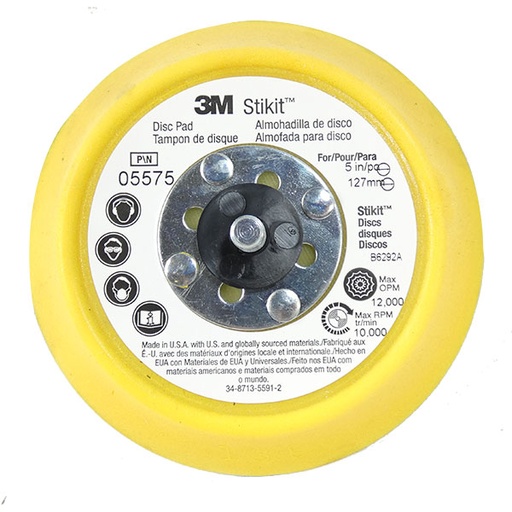 [RX1-09-01535] 3M Stikit Disc Pad 05575 Blue