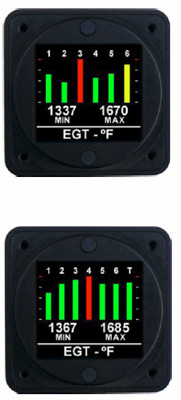 [RX1-10-04419] Aerospace Logic EGT Kit 6C With TIT 2 Clamp Type Probes ET206TP2