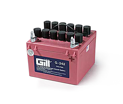 [RX1-11-01657] Gill Battery G-242 With Acid