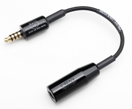 [RX1-11-06526] Pilot USA PA 84 USA U174/U To Euro Nato Helicopter Adapter