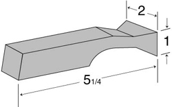 [RX1-12-01282] Bucking Bar 1-3/8 Lb.