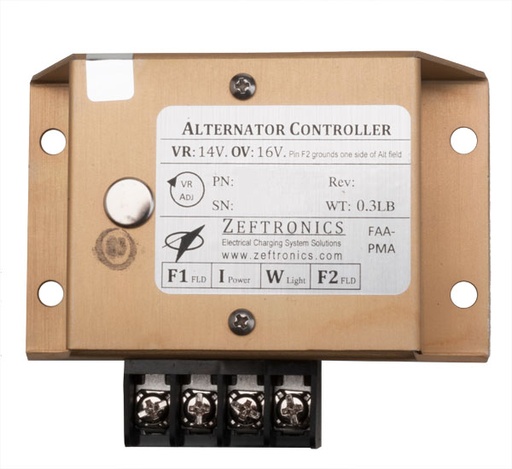 [RX1-07-17996] ZEFTRONICS 28V ALTERNATOR OUT SENSOR OV RELAY / DIAG LIGHT