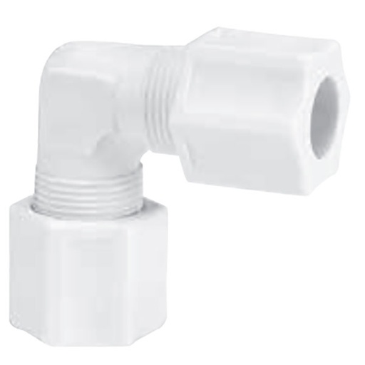[RX1-12-05466] 1/4 Tube Nylon 90 Degrees Union Elbow