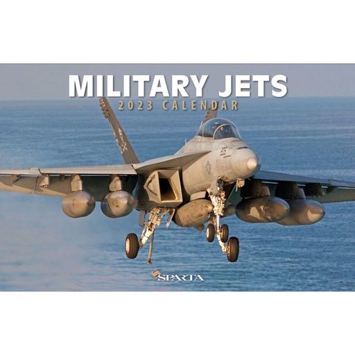 [RX1-13-06589] MILITARY JETS CALENDAR 2023