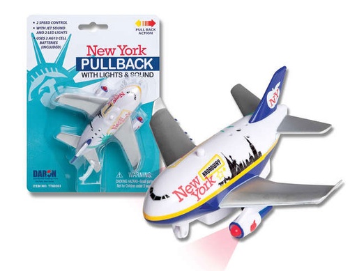 [RX1-13-11716] Pullback Plane Toy New York