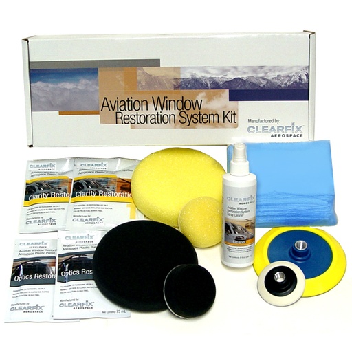 [RX1-13-13064] Clearfix 2-Step Aviation Window Restoration System