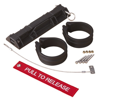 [RX1-13-18452] H3R Extreme Duty 3-inch Quick Release Fire Extinguisher Bracket