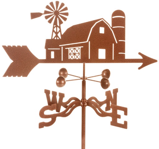 [RX1-13-18824] Farm Scene Weathervane