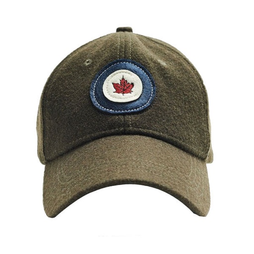 [RX1-13-22101] RCAF Wool Cap - Khaki