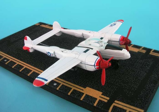 [RX1-14-01104] Hot Wings P-38 Red Tip