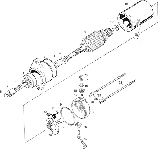 [RX1-15-01877] ROTAX 866-880 DRIVE HOUSING ASSY.