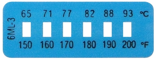 [RX1-15-08409] 897-140 ROTAX TEMPERATURE SENSITIVE LABEL
