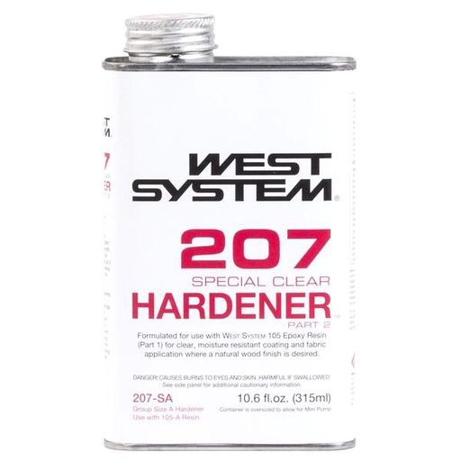 [RX1-207-SA] West System 207 Clear Hardener .66 Pt