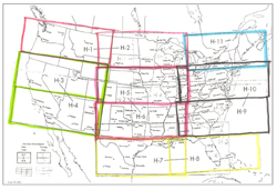 [RX1-8075-H7/H8] Enroute High Altitude Chart Us H7/8