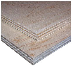 [RX1-99-01531] Basswood Plywood 5/16 4X8 90 Deg - Cosmetic Flaw