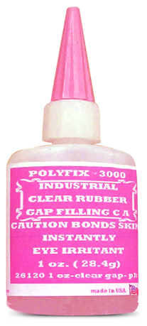 [RX1-01-01021] POLYFIX 3000 RUBBER FILL 1 OZ