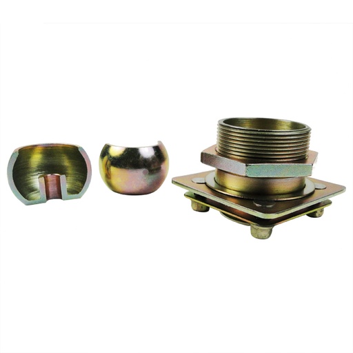 [RX1-05-07141] Sphere Metal Grommets Ball Hole .250D/.75L