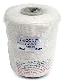 [RX1-09-00822] Ceconite Rib Lacing Braided Flat 500 Yd
