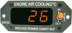 [RX1-11-05882] Davtron Model 307Fd Fahrenheit Differential Intercooler Gauge With Mini Temp. Probe Included