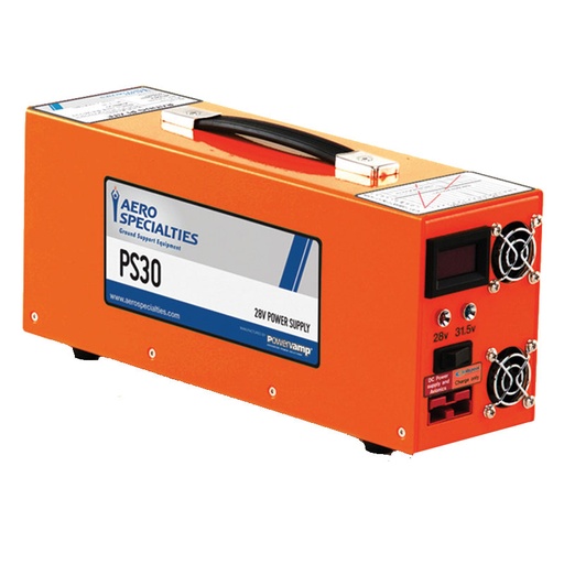 [RX1-11-18649] Powervamp PS30 Base 13Foot 28V Lexan Aircraft Connector Output + SB50 Us Input