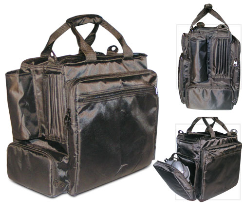 [RX1-13-05333] Ultimate Flg Bag Blk Leather