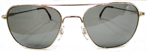 [RX1-13-07813] Flight Gear Op Gold 57MM Gray Lens Bayo
