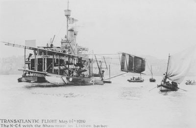 [RX1-13-17723] First Transatlantic Flight Postcard