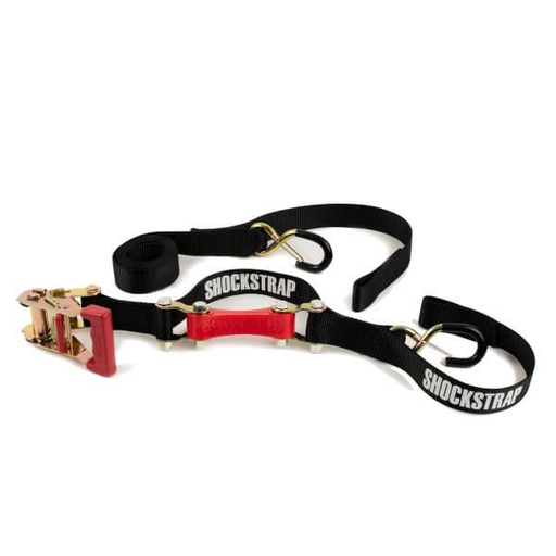 [RX1-13-20708] Shockstrap 15 Constant Tension Ratchet Strap 3000lb Break Strength Double Pack